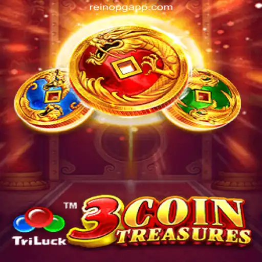 3CoinTreasures: Unlock Riches on ReinoPG.com Platform - Online Slots Brasil #1